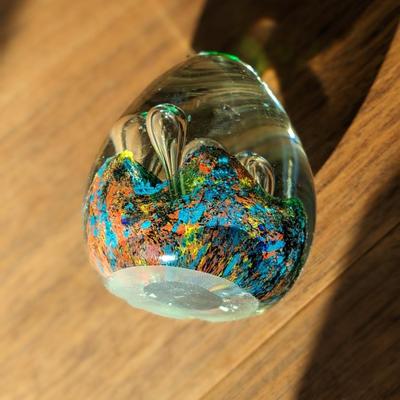 Gorgeous Dynasty or Murano(?) Paperweight