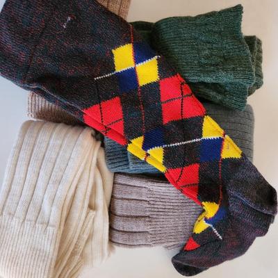 Scottish Woolen Socks, Garters & Instruction Book