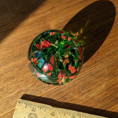 Festive Murano(?) Paperweight