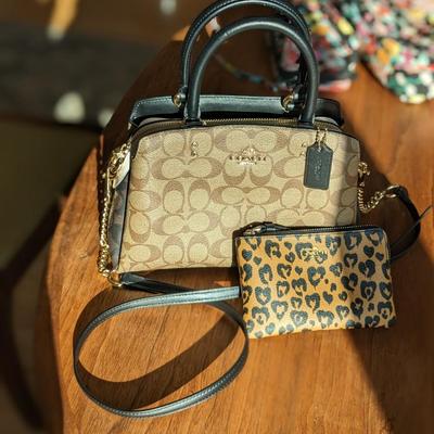 Unused Coach Handbag and Clutch