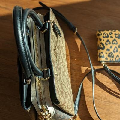 Unused Coach Handbag and Clutch
