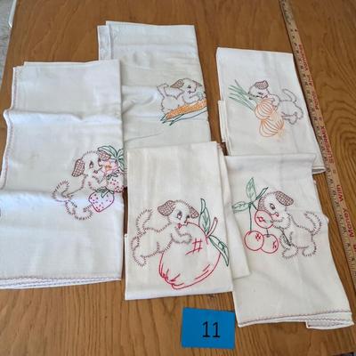 Puppy Dog Tea Towels