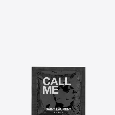 Exclusive Saint Laurent Paris Call Me condom | EstateSales.org