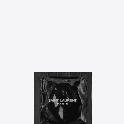 Exclusive Saint Laurent Paris condom 