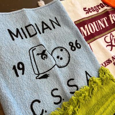Vintage Bowling Towels