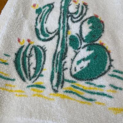 Vintage Cactus Towel Set