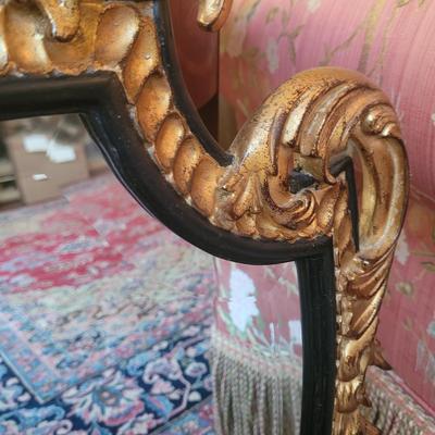Regency Style Shield Shaped Carved Wood Mirror (SR-KL)