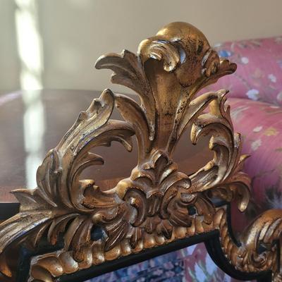 Regency Style Shield Shaped Carved Wood Mirror (SR-KL)
