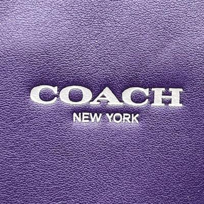 COACH ~ Candace ~  Legacy Purple Medium Carryall