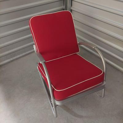 Vintage Aluminum Sleeper Glider and Patio Chairs Set (BR-BBL)