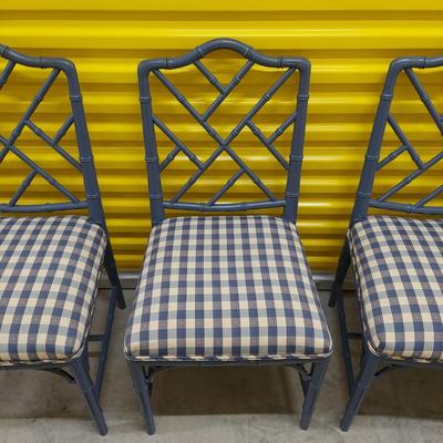Four French Provincial Style Dining Chairs (FR-BBL)