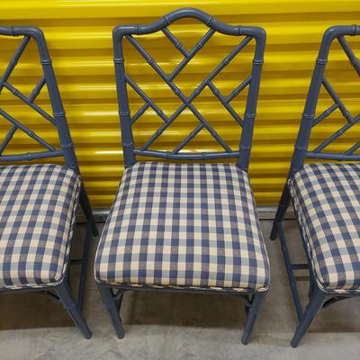 Four French Provincial Style Dining Chairs (FR-BBL)