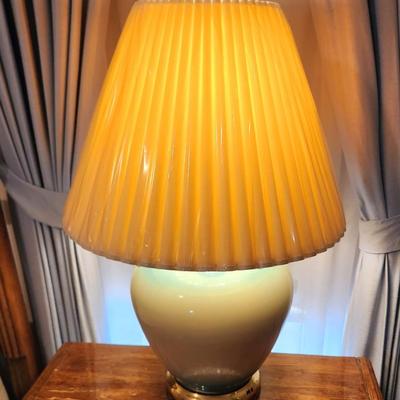 Lot #65  Two Vintage Table Lamps
