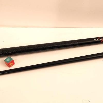 Lot #76  Budweiser Brand Pool Cue