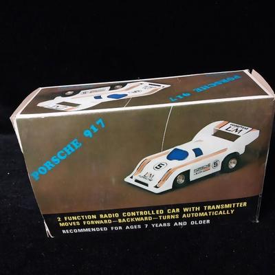 NEVER USED REMOTE CONTROLLED PORSCHE 917 TOY CAR