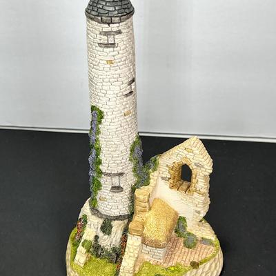 David White Irish Round Tower