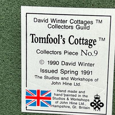 David White Tom Fools Cottage