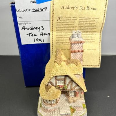 David White Audreys Tea house with Box
