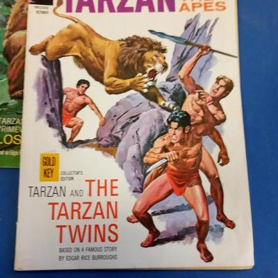 LOT 150 TWO TARZAN COMIC BOOKS