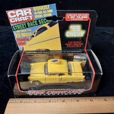 NEW '55 CHEVY LIMITED EDITION DIE-CAST ADULT COLLECTIBLE