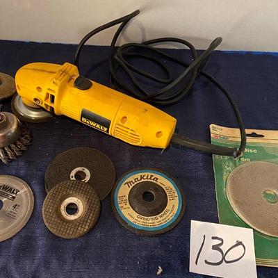 DeWalt 4 1/2â€ Angle Grinder