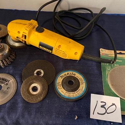 DeWalt 4 1/2â€ Angle Grinder