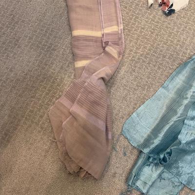 539 Shades of Blue Scarf Lot
