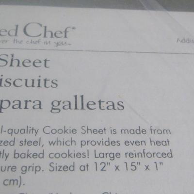 Pampered Chef Cookie Sheet- 12 x 15 x1 - New in Package