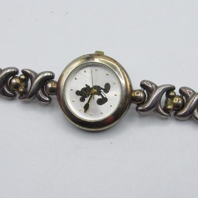 Retro Mickey Mouse Disney Store Moveable Arms Collectible Wrist Watch