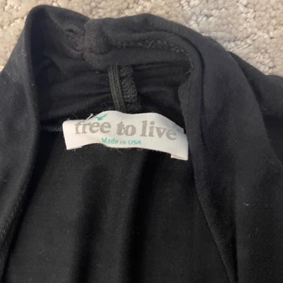 542 Set of 3 FREE TO LIVE One Size Open Cardigans