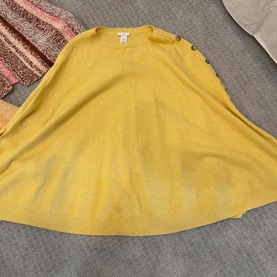564 J.Jill Set of Three Sweaters, Caplet, Cardigans