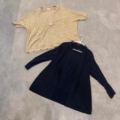 565 J.Jill Wearever Layered Top with Jacket