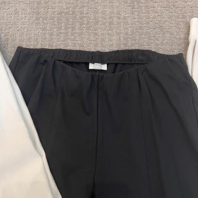 570 Set of Three J.Jill White Capri, Ponte Leggings Pants