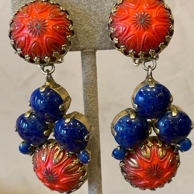 Schreiner vintage earrings