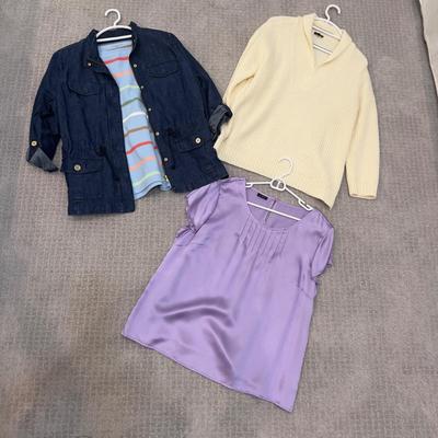 583 Talbots Jacket and Tops and Pullovers