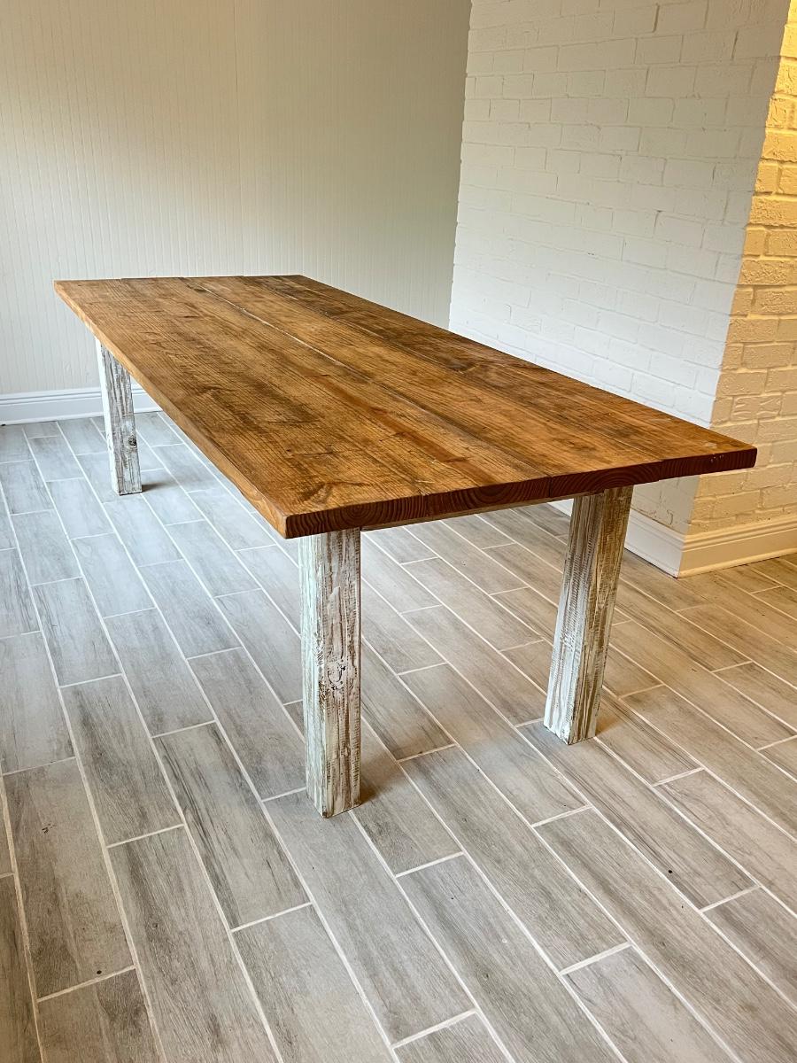 Solid Wood Custom Made Table | EstateSales.org