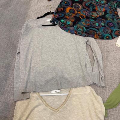 587 Large Lot of MNG and Niche Floral Tops