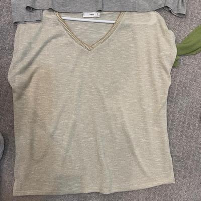 587 Large Lot of MNG and Niche Floral Tops