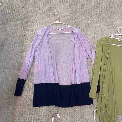 589 Lot of 5 Knit Cardigans Vera Wang, Liz Claiborne, Prologue, Emaline
