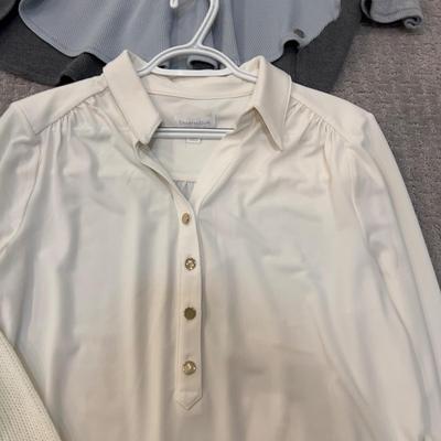 590 Lot of Ladies Sweaters and Cotton Blend Tops : Karen Scott, Charter Club, Lilla P