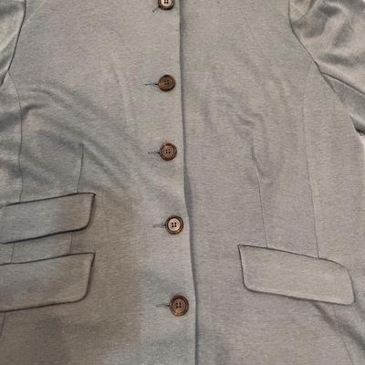 591 Sundance Button Up Cotton Blend Jacket with Suede Hat