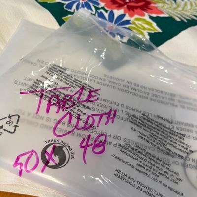 Two table cloths