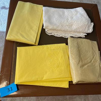 4 Table Cloths
