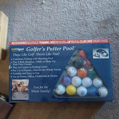 GOLFER'S PUTTER POOL AND OTHER GAMES