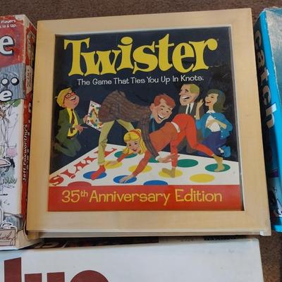 BOARD GAMES AND TWISTER GAME