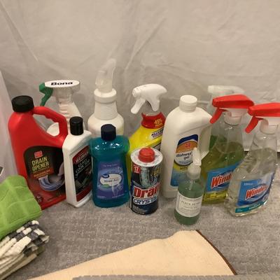 649 Everyday Cleaners Dishwasher Tablets Basket Rags