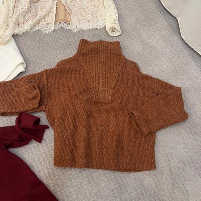 604 Large Winter Knit Ladies Top Clothing Lot Size XL