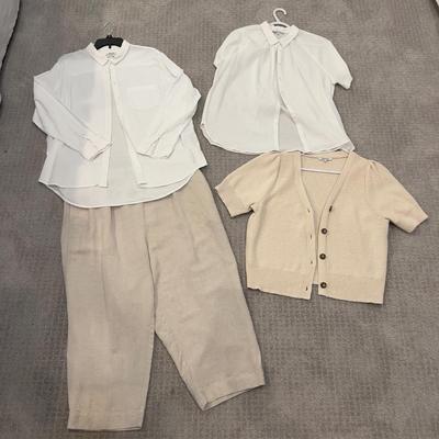607 Lot of Ladies MADEWELL Pants and Top Lot