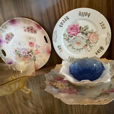 Decorative plates and color glass