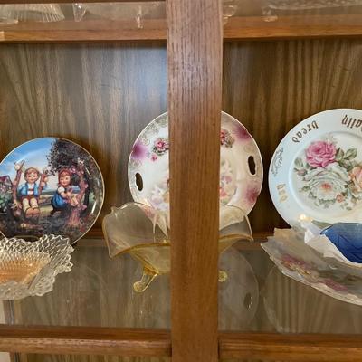 Decorative plates and color glass